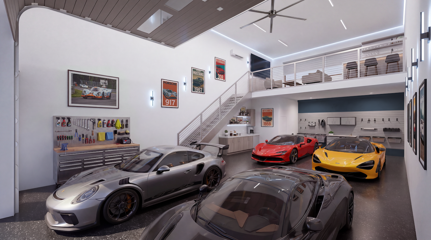 BMV Garage Interior