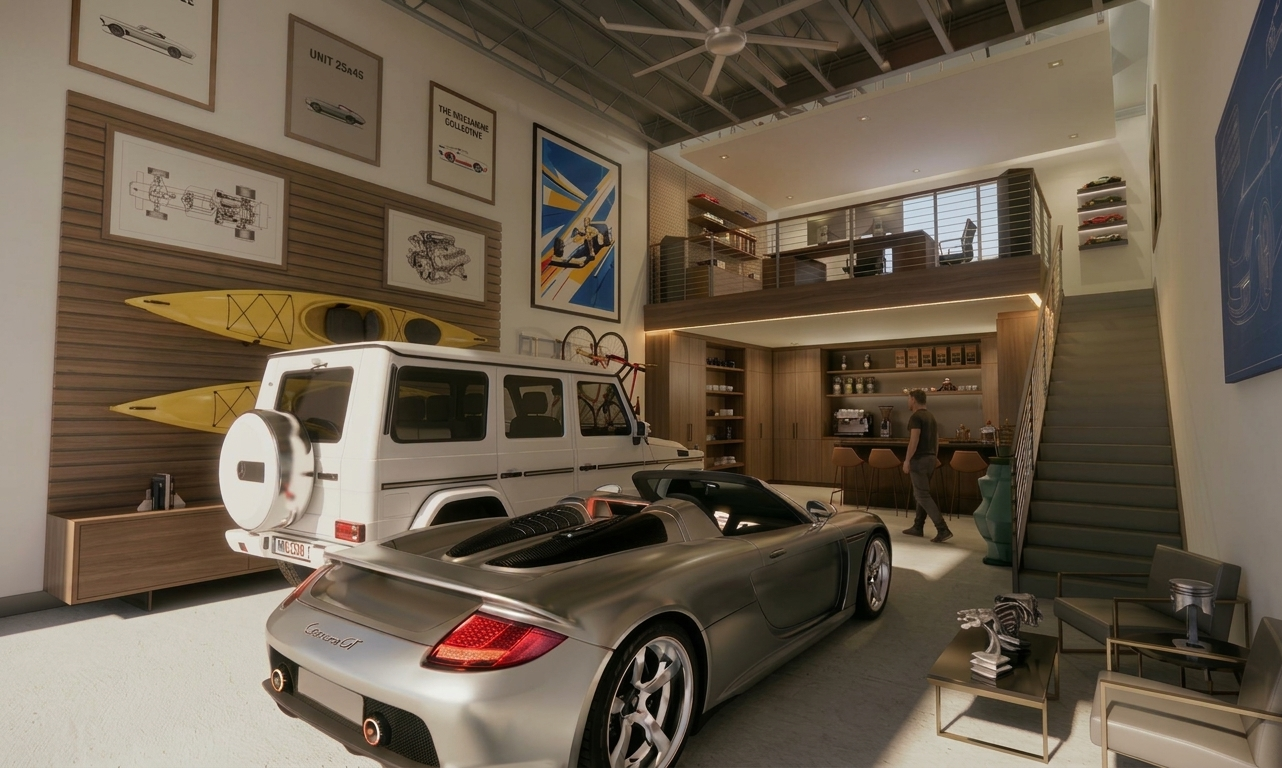 Porsche and Kayaks Lifestyle